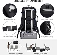 WITZMAN B688 45L Travel Backpack for Men — image 6