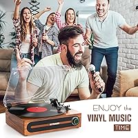 RetroAudio JM-104 Bluetooth Turntable — image 7