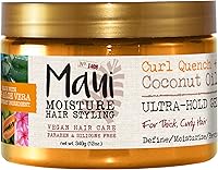 Maui Moisture Curl Quench + Coconut Oil Ultra-Hold Gel, 12oz — image 1