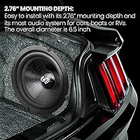 Pyle PDMR6 6.5″ Car Audio Midrange Speaker — image 6