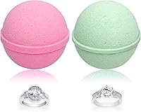 Jackpot Candles Mermaid Love Potion Bath Bombs Gift Set of 2 with Ring Surprise — image 3