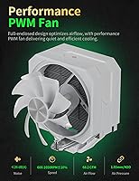 upHere CPU Air Cooler with 120mm Fan and 4 Heat Pipes — image 6