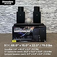 Nakamichi Shockwafe Ultra 9.2.4 Channel Soundbar with Dual 10″ Subwoofers — image 3