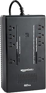 Amazon Basics UPS 600VA/360W Battery Backup & Surge Protector Review