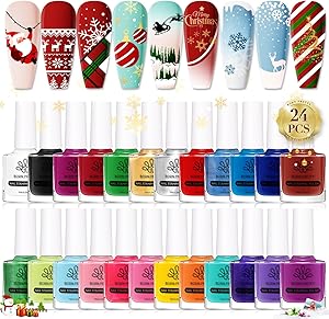 Born Pretty Nail Art Stamping Polish Set (24 Colors) Review