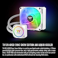 Thermaltake TH120 ARGB Motherboard Sync Snow Edition Liquid Cooling System — image 2