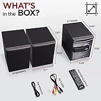 Pyle PHSKR24 Home Stereo Shelf System — image 7