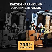 Defender AI Powered Sentinel 4K Wired Security Camera System — image 6