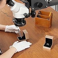 VEVOR Multi-Directional Microscope with Spring Bracket, 7X-45X Magnification — image 8