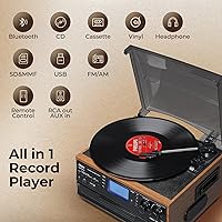ORCC 10-in-1 Vinyl Turntable 19-WD — image 3