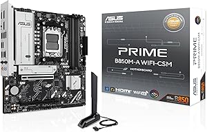 ASUS Prime B850M-A WiFi-CSM AMD AM5 mATX Motherboard Review