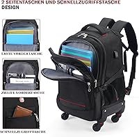 Star Cloud 4-Wheel Rolling Backpack 45L — image 4