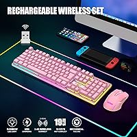 RedThunder K10 Wireless Gaming Keyboard and Mouse Combo — image 2