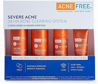 AcneFree Severe Acne 24 Hour Clearing System