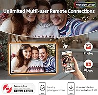 ApoloSign 14″ Neon Light Digital Picture Frame — image 4