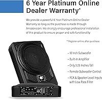 Planet Audio P8AWK 8-Inch Powered Car Subwoofer — image 3