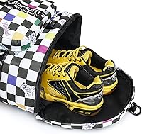 Kalesi Gym Duffle Bag Backpack 4-Way Waterproof with Shoes Compartment — image 6