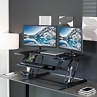 VIVO 36-inch Height Adjustable Stand Up Desk Converter — image 2