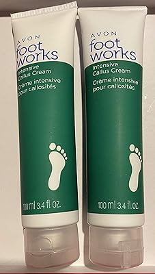 Avon Peppermint Foot Works Intensive Callus Cream 3.4oz 2-Pack