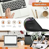 J-Tech Digital V638 Ergonomic Wireless Mouse — image 8