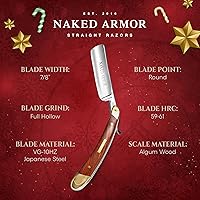 Naked Armor Straight Razor Kit - Brown — image 4