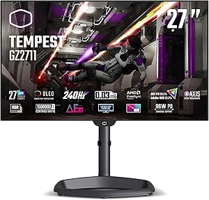 Cooler Master Tempest GZ2711 27” OLED 240Hz Monitor Review