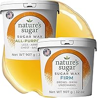 Nature's Sugar Wax Sugaring Paste for Legs, Back, Arms, Chest (1 All Purpose, 1 Firm) — image 1