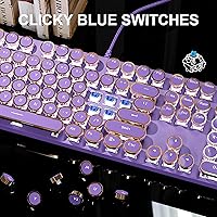 MageGee Typewriter Mechanical Gaming Keyboard — image 2