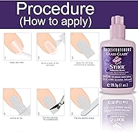 Backscratchers Glass Glaze Stikr Resin Nail Adhesive — image 5