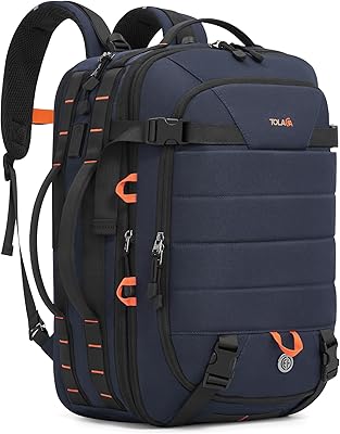 Tolaccea Carry on Travel Backpack 40L-50L for Men & Women