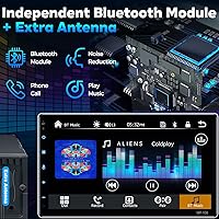 PLZ MP-108 10.1″ Wireless Single Din Car Radio Stereo — image 4