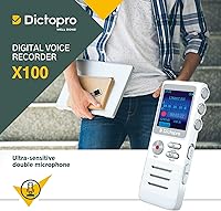 Dictopro X100 Voice Activated Digital Recorder 8GB — image 3