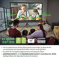 Elite Screens T120UWH Tripod Projector Screen 120-inch 16:9 — image 4