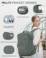 VECAVE Travel Backpack 14-inch Laptop Backpack — image 4