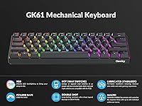 Geeky GK61 60% Mechanical Gaming Keyboard — image 5