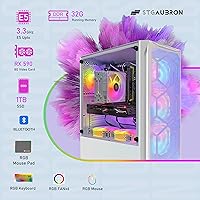 STGAubron Gaming PC Desktop, Intel Xeon E5, 32GB RAM, 1TB SSD, Radeon RX 590 — image 5