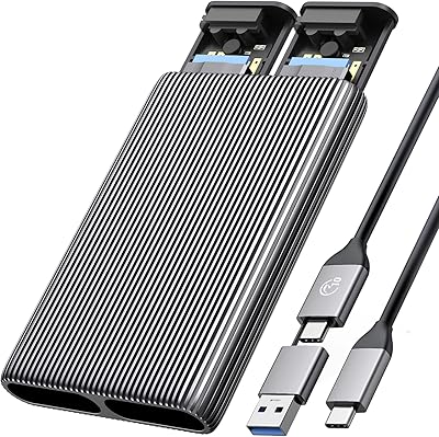 ORICO Dual M.2 NVMe SSD Aluminum USB3.2 Gen2 Docking Station
