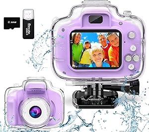 FKATEEN Kids Waterproof Camera 12MP 1080P Review