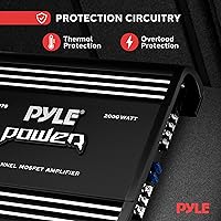 Pyle PLA2378 2-Channel Car Stereo Amplifier — image 4
