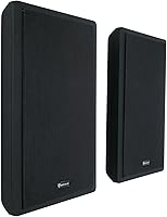 Rockville RockSlim Black 5.25″ Home Theater Speakers — image 1