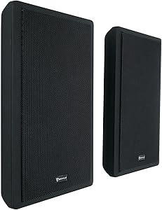 Rockville RockSlim Black 5.25″ Home Theater Speakers