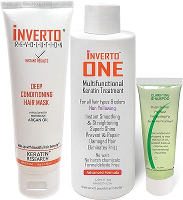 Keratin Research INVERTO ONE Formaldehyde-Free Keratin Hair Treatment 120mL