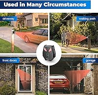 Wuloo Solar Driveway Alarm System with 1 Sensor & 1 Receiver — image 2