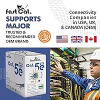 fast Cat. Cat5e Ethernet Cable 1000ft - 24 AWG, CMR — image 5