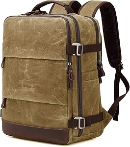 BOVIP Travel Backpack BO-115 Brown Review