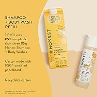 The Honest Company 2-in-1 Cleansing Shampoo + Body Wash Refill | Citrus Vanilla Refresh 32 fl oz — image 3