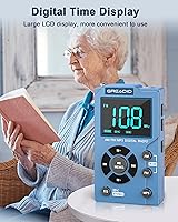 Greadio Portable AM FM Radio with MP3 Player — image 6