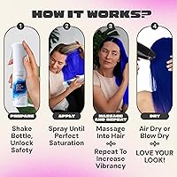 Just Color Semi Permanent Spray Dye Red Bite 2-Pack — image 8