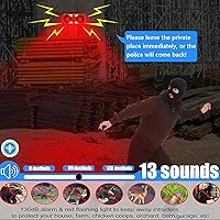 ROYELLE Solar Outdoor Motion Detector Alarm — image 3