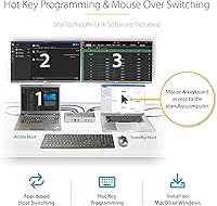 StarTech.com Dual-Laptop USB-C KVM Docking Station — image 10